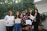 Primera ceremonia de certificados de coreano