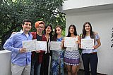 Primera ceremonia de certificados de coreano